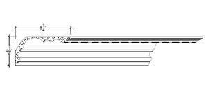 2D View image of Plaster Cove Moulding – DC504-209