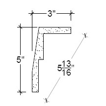 Side View image of Plaster Crown Moulding – DC505-274