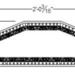 2D View image of Plaster Ceiling System – DC702-330C