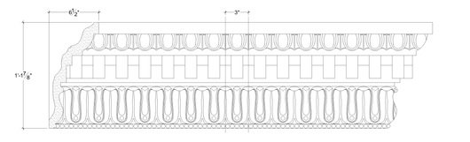 image of Plaster Crown Moulding – DC513-475