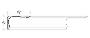 2D View image of Plaster Crown Moulding – DC504-634