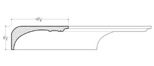 2D View image of Plaster Crown Moulding – DC505-641