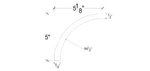 Side View image of Plaster Cove Moulding – DC505-121G