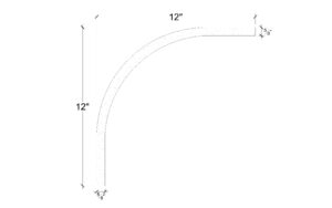 Side View image of Plaster Cove Moulding – DC512-121C