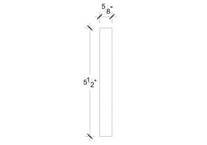 Side View image of Plaster Panel – DC405-165G