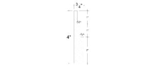 Side View image of Plaster Panel Moulding – DC404-182