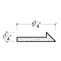 Side View image of Plaster Cove Lighting Moulding – DC405-749