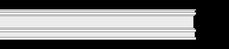 Plaster Panel Moulding – DC412-724