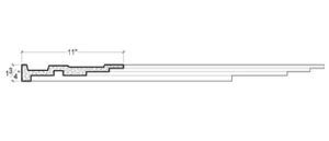 2D View image of Plaster Crown Moulding – DC501-813