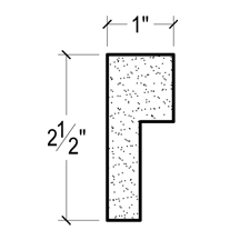 Side View image of Plaster Crown Moulding – DC502-839